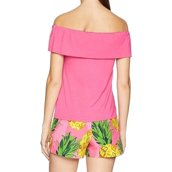 NWT Trina Turk Los Angeles Prizma Off The Shoulders Top size M - Picture 3 of 7